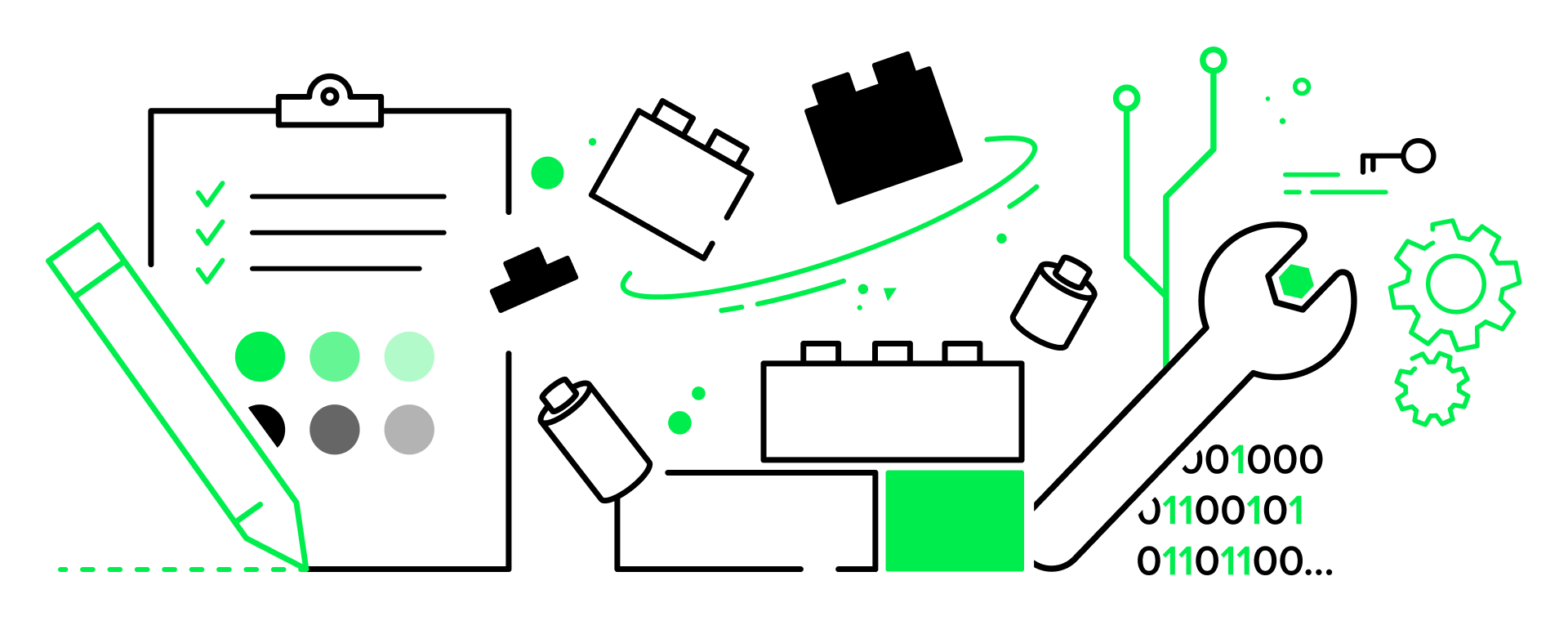 Implementing a design system is quite complex and is not just about choosing colours and creating the right graphic elements. When creating such a structure, it is important to bear in mind the potential challenges, as with any project.