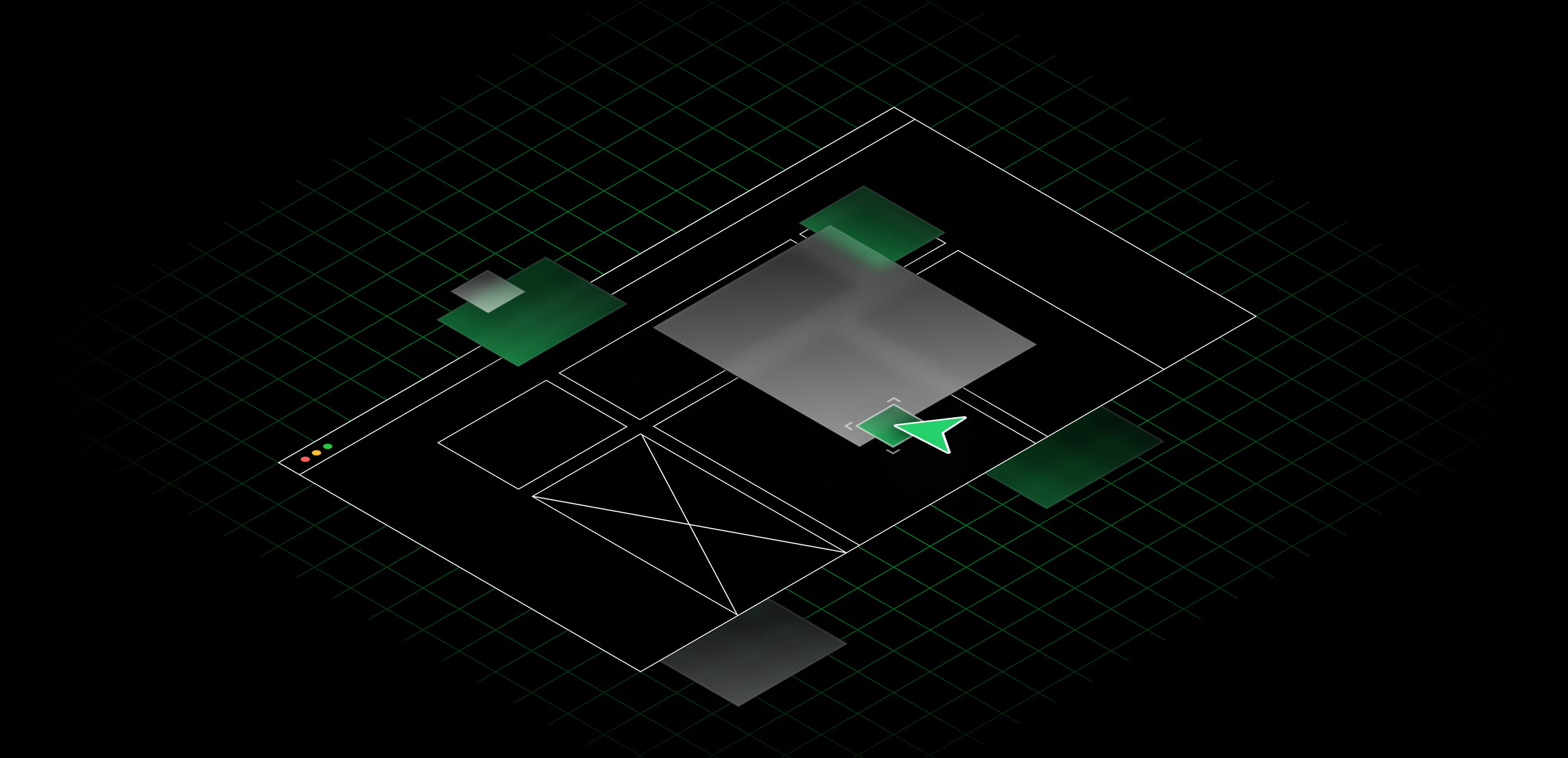 Grafika otwierająca artykuł na temat tego, jak stworzyć landing page zoptymalizowany pod mediach społecznościowych i content marketingu. Ilustracja nawiązuje do procesu stworzenia strony docelowej, uwzględniając użycie słowa kluczowe i nowoczesnych narzędzi wizualnych wspierających marketing oraz budowanie bazy kontaktów. Przedstawione elementy pokazują prostotę i efektywność procesu projektowania oraz dostosowania landing page’ów do różnych kanałów komunikacji.