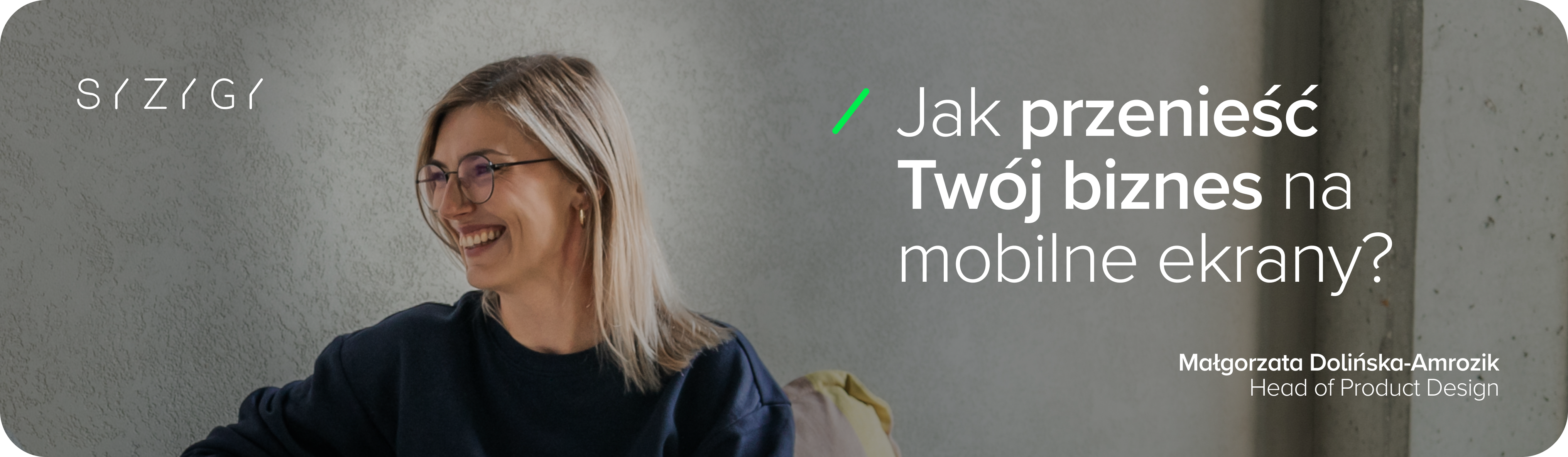 Grafika SYZYGY z hasłem Jak przenieść Twój biznes na mobilne ekrany? promuje artykuł o e-commerce i m-commerce. Dowiedz się, jak handel mobilny, płatności mobilne i transakcje dokonywane z pomocą urządzeń mobilnych zmieniają relację klientów ze sklepami internetowymi. Sprawdź, kiedy aplikacja mobilna wspiera budowanie lojalności i dopasowanie do indywidualnych preferencji klientów oraz dlaczego coraz częściej zakupy przenoszą się z komputera stacjonarnego do świata zakupów mobilnych. Kliknij, aby poznać praktyczne wskazówki dotyczące dokonywania zakupów w m-commerce.