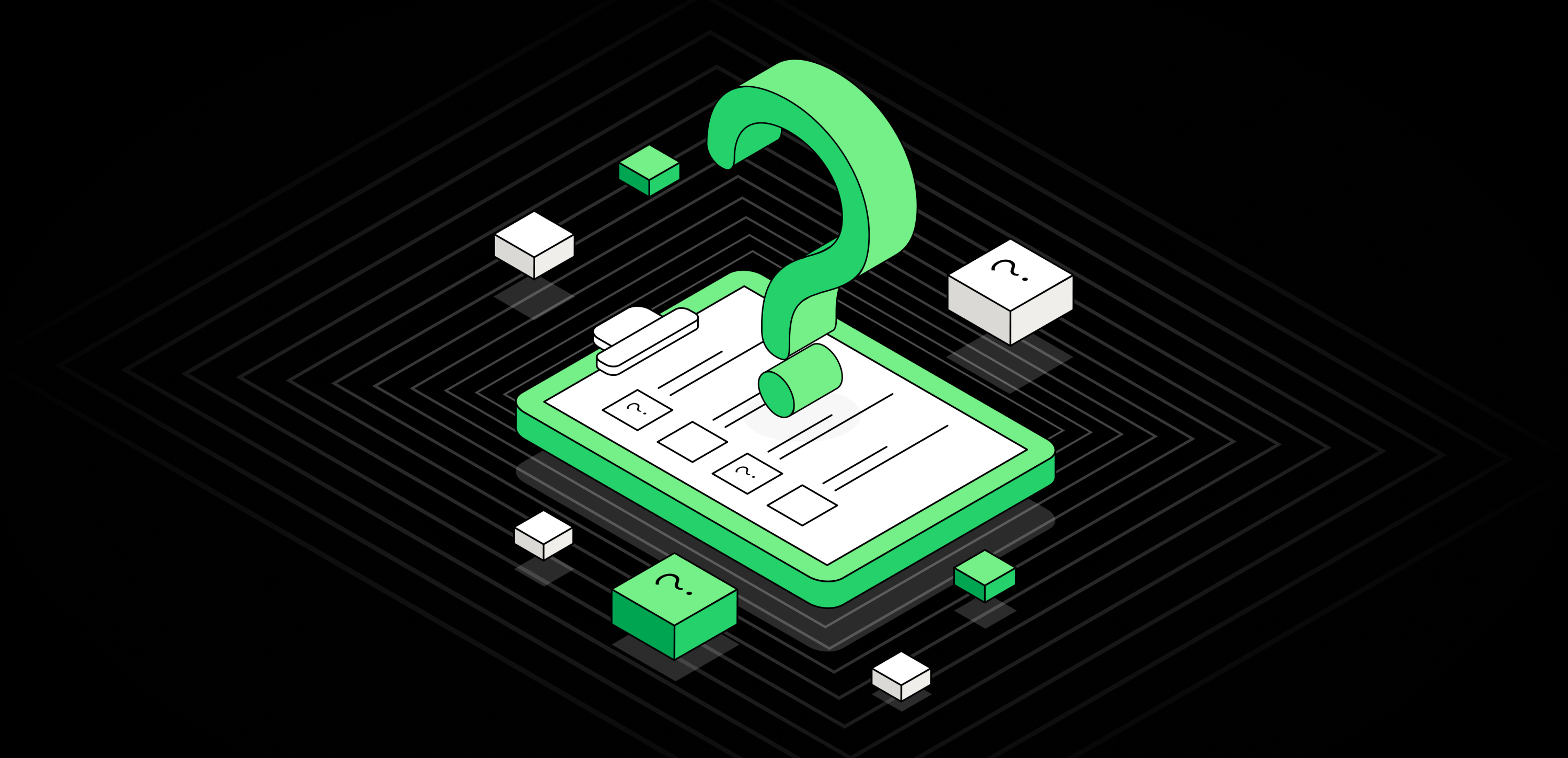 Grafika przedstawia zielony znak zapytania unoszący się nad checklistą pytań, symbolizującą proces wyboru partnera technologicznego w branży IT. To idealne narzędzie dla firm planujących przetargi IT i szukających partnera, który odpowie na ich potrzeby. Checklista pytań pomaga w analizie ofert, porównaniu możliwości technologicznych i potencjału firm IT. Dzięki niej klienci mogą lepiej zrozumieć znaczenie współpracy z partnerami technologicznymi w zakresie usług, innowacji i rozwoju produktów. Sprawdź, jak skutecznie zaplanować przetargi i wybrać odpowiedniego partnera IT