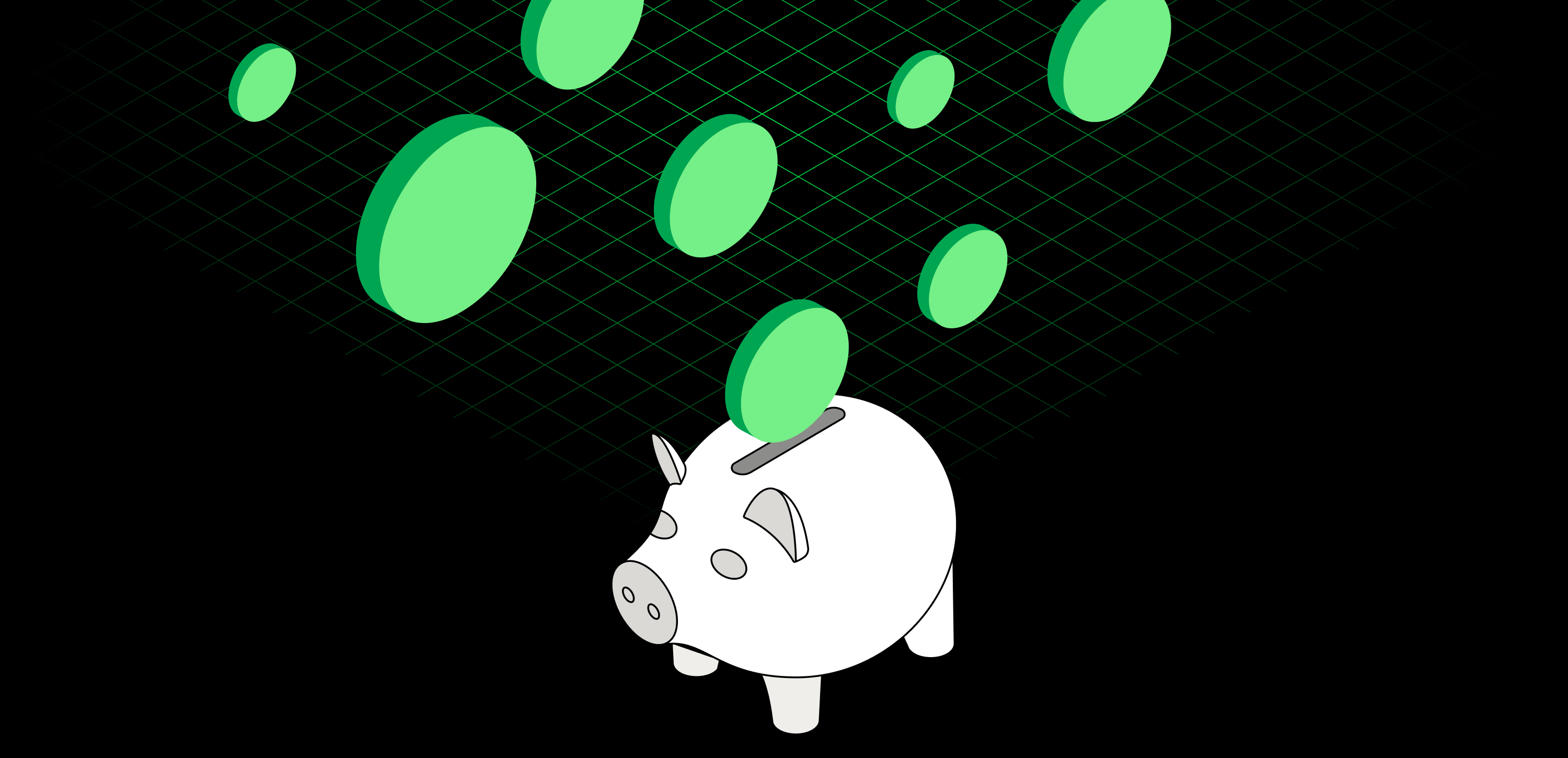 TCO - całkowity koszt posiadania - Ilustracja skarbonki, do której wpadają zielone monety, symbolizujące koszty eksploatacji i prognozowane wydatki w IT. Grafika nawiązuje do analizy TCO (Total Cost of Ownership), podkreślając znaczenie oceny bieżących kosztów utrzymania, kosztów materiałów eksploatacyjnych oraz kosztów pośrednich. Firmy, które nie analizują TCO w przestrzeni określonego czasu, mogą napotkać nieprzewidziane koszty utrzymania systemów IT.