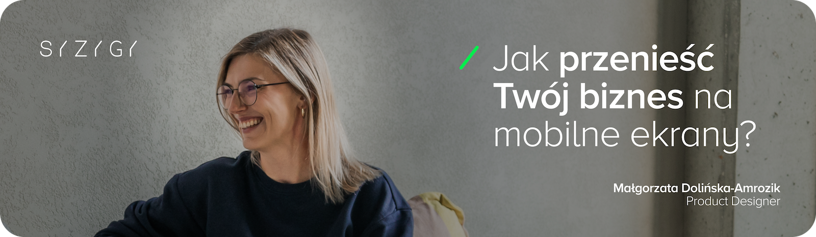 Grafika SYZYGY z hasłem Jak przenieść Twój biznes na mobilne ekrany? promuje artykuł o e-commerce i m-commerce. Dowiedz się, jak handel mobilny, płatności mobilne i transakcje dokonywane z pomocą urządzeń mobilnych zmieniają relację klientów ze sklepami internetowymi. Sprawdź, kiedy aplikacja mobilna wspiera budowanie lojalności i dopasowanie do indywidualnych preferencji klientów oraz dlaczego coraz częściej zakupy przenoszą się z komputera stacjonarnego do świata zakupów mobilnych. Kliknij, aby poznać praktyczne wskazówki dotyczące dokonywania zakupów w m-commerce.