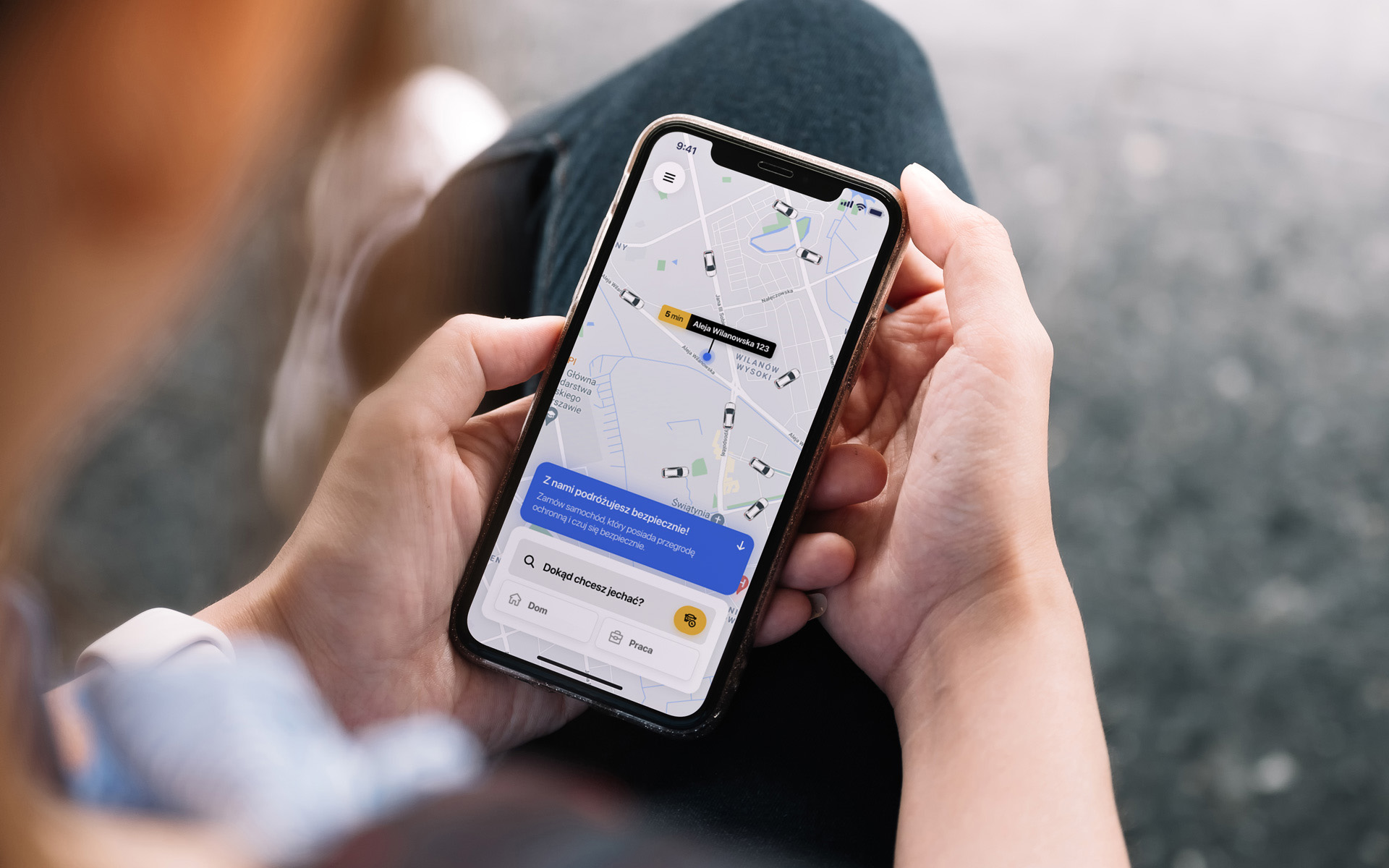 Przebudowa aplikacji pasażera - iTaxi